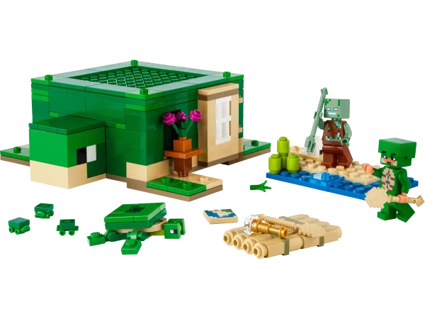 Конструктор LEGO Minecraft 21254 Домик на Черепашьем пляже